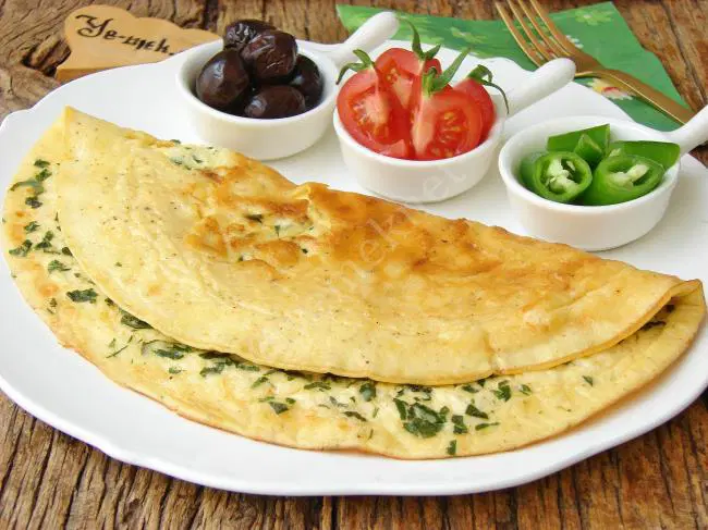 Peynirli Omlet