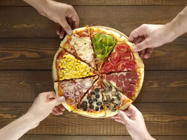 Parça Pizza Menüsü
